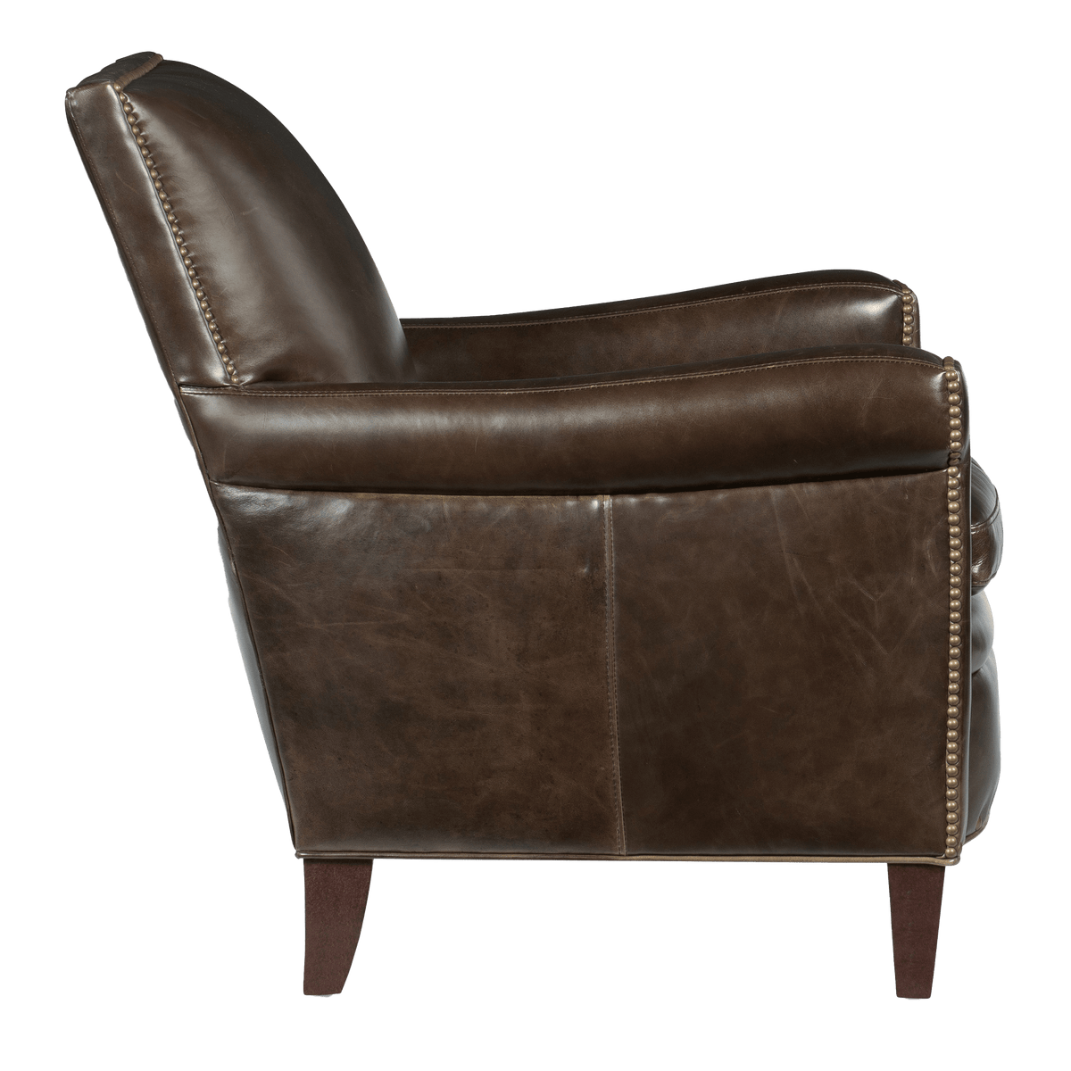 Blaise 31&quot; Wide Side Chair, Leather - Coja