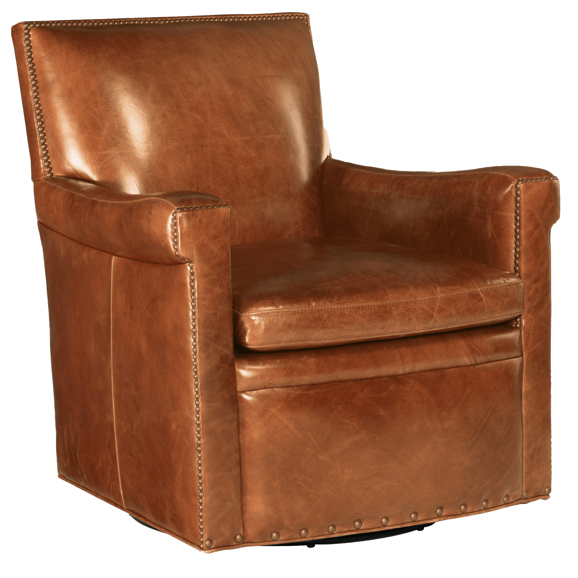 Blaise 31.5" Wide Side Chair, Brown - Coja