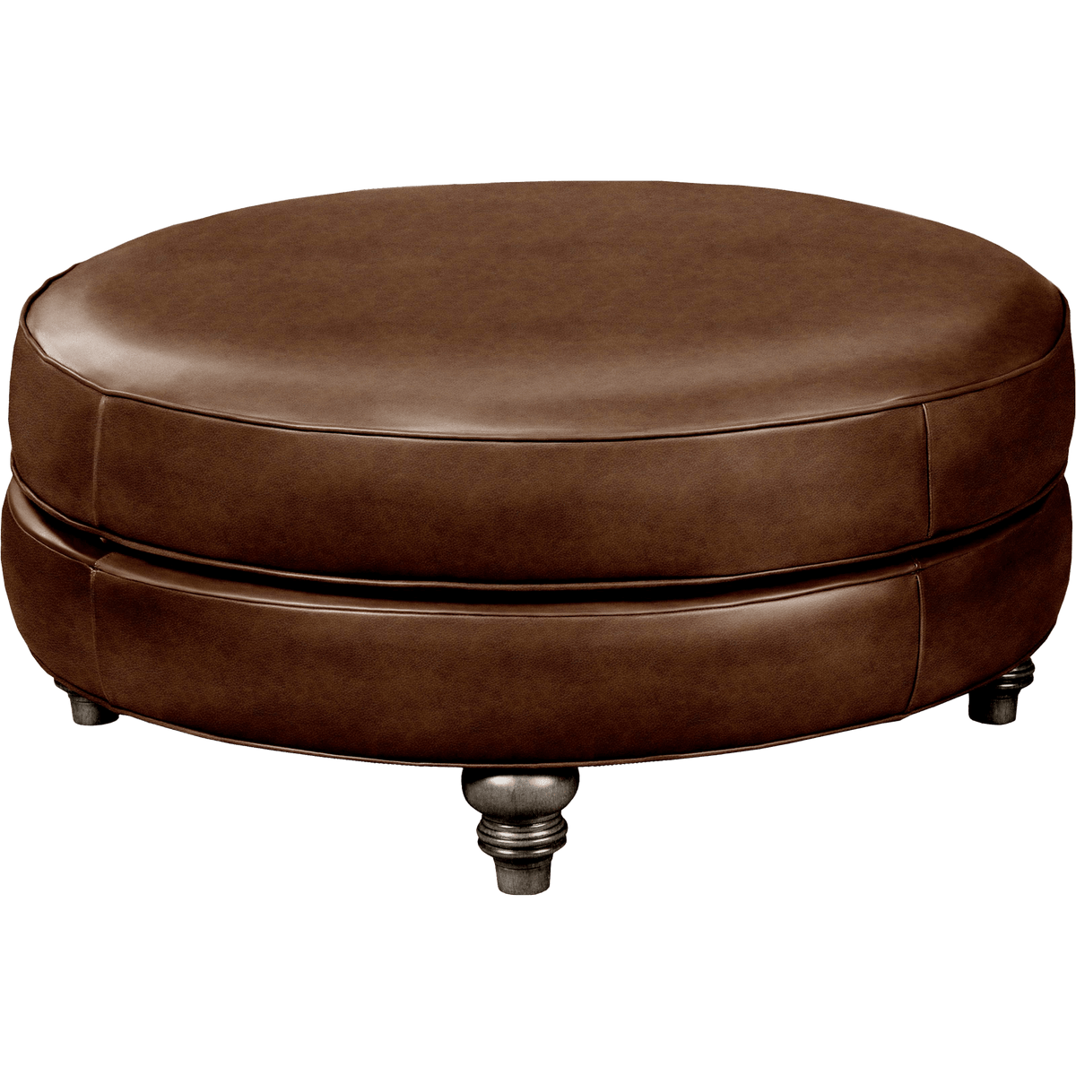 Blakke Genuine Leather Cocktail Ottoman - Made in U.S.A. - Coja