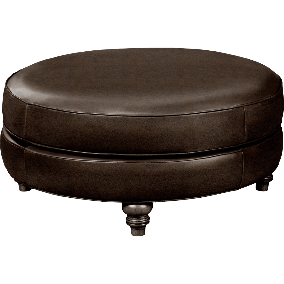 Blakke Genuine Leather Cocktail Ottoman - Made in U.S.A. - Coja