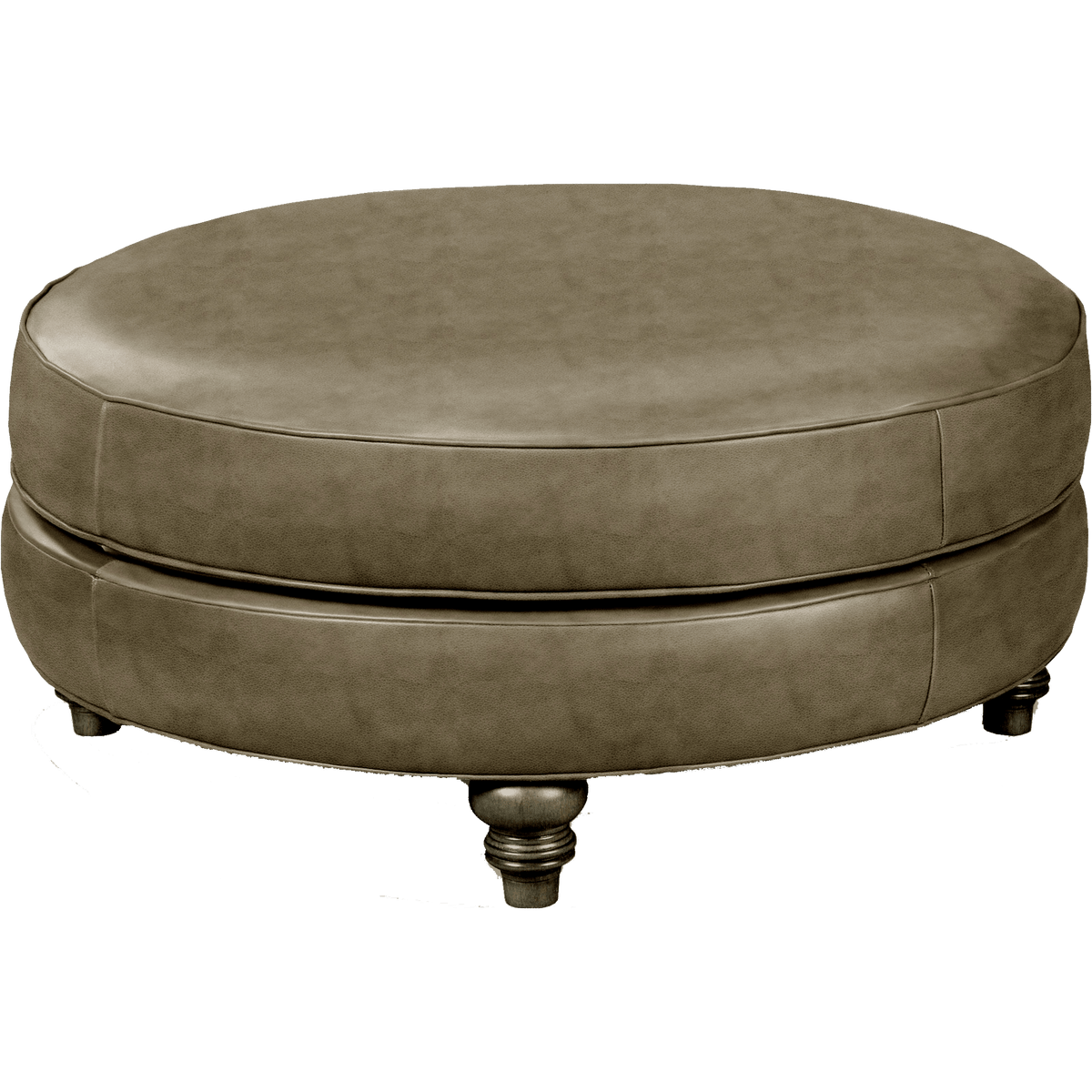 Blakke Genuine Leather Cocktail Ottoman - Made in U.S.A. - Coja