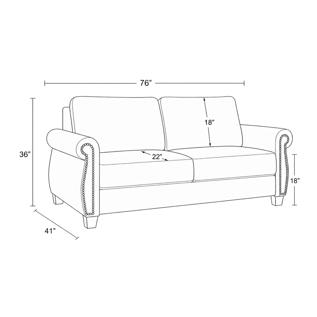 Bodrum Queen Sleeper Sofa | Premium Comfort & Easy-Open Design - Coja