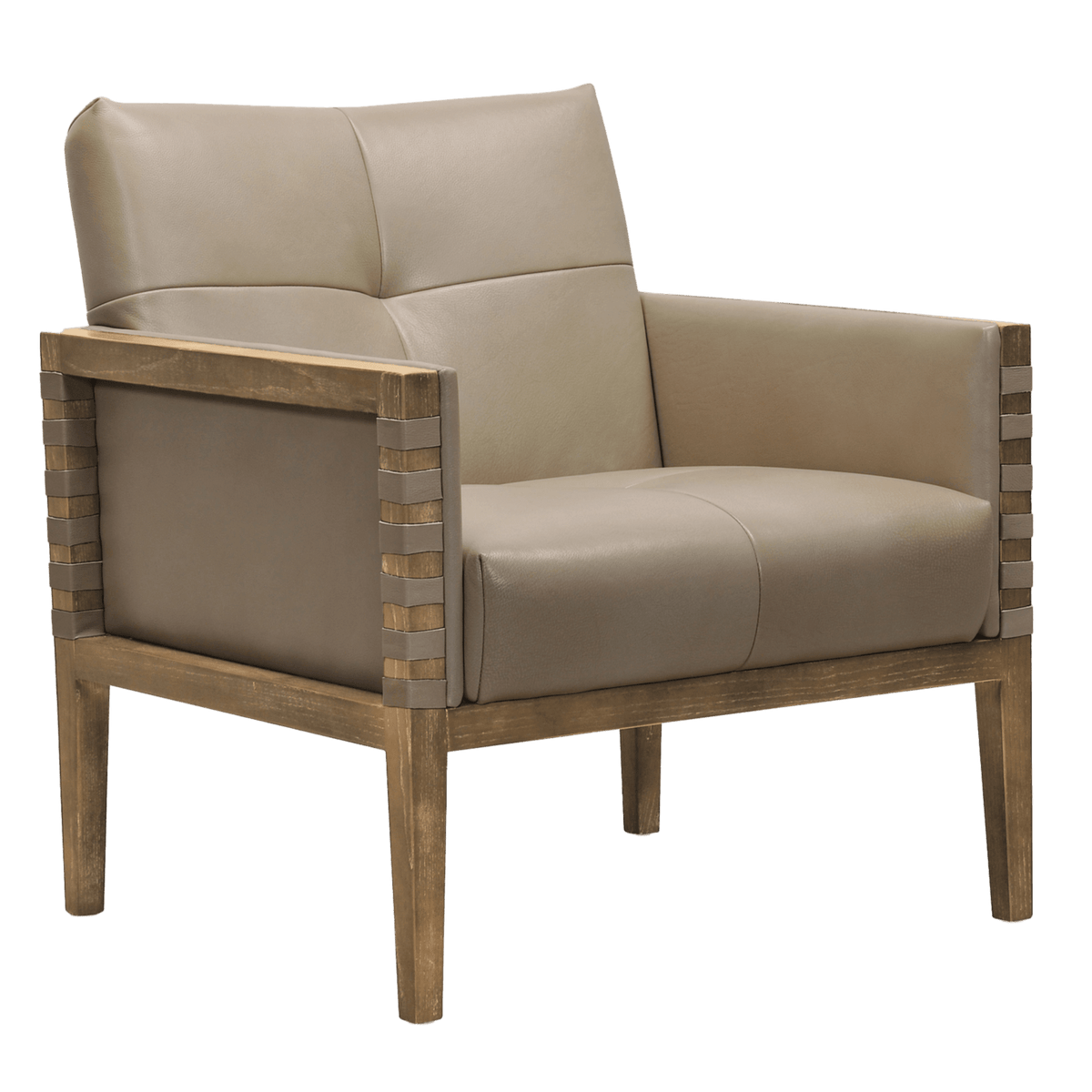 Calliope 31&quot; Wide Side Chair, Leather - Coja