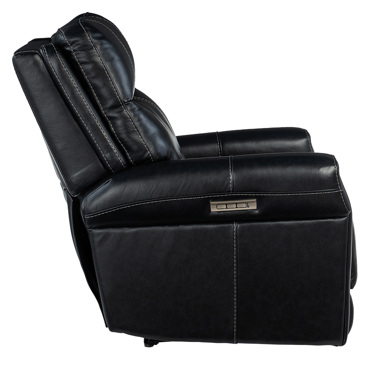 Callysta Power Recliner with Articulating Headrest and Lumbar Support, Leather - Coja