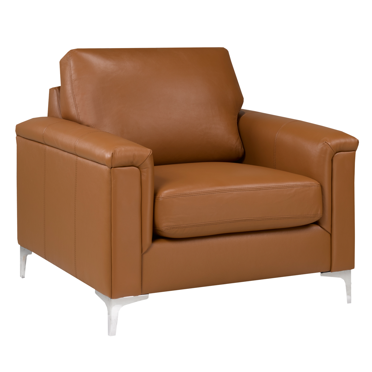 Cambil Leather Sofa, Loveseat and Chair Set