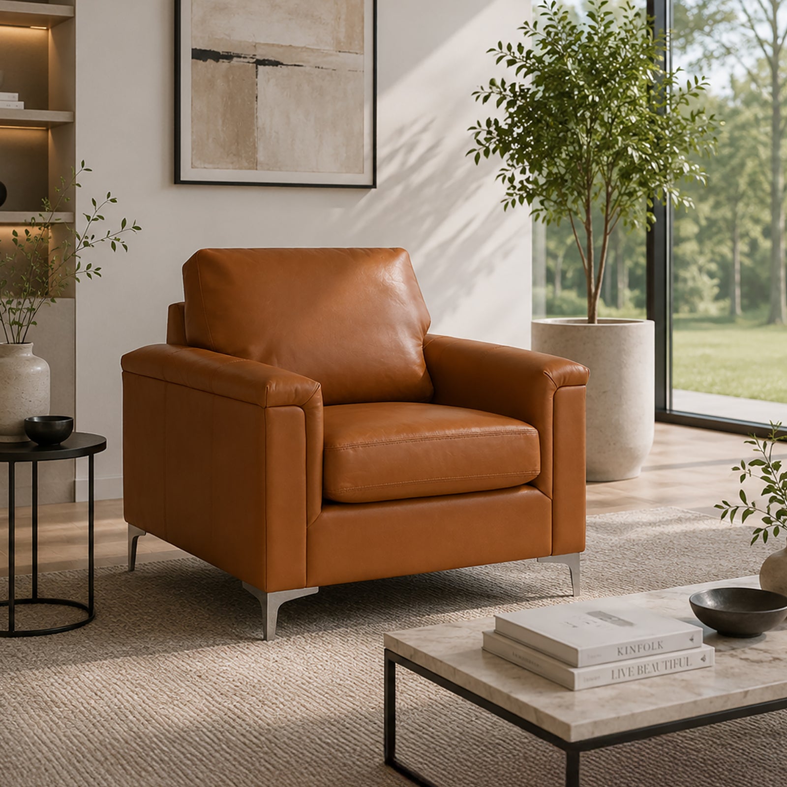 Cambil Leather Chair