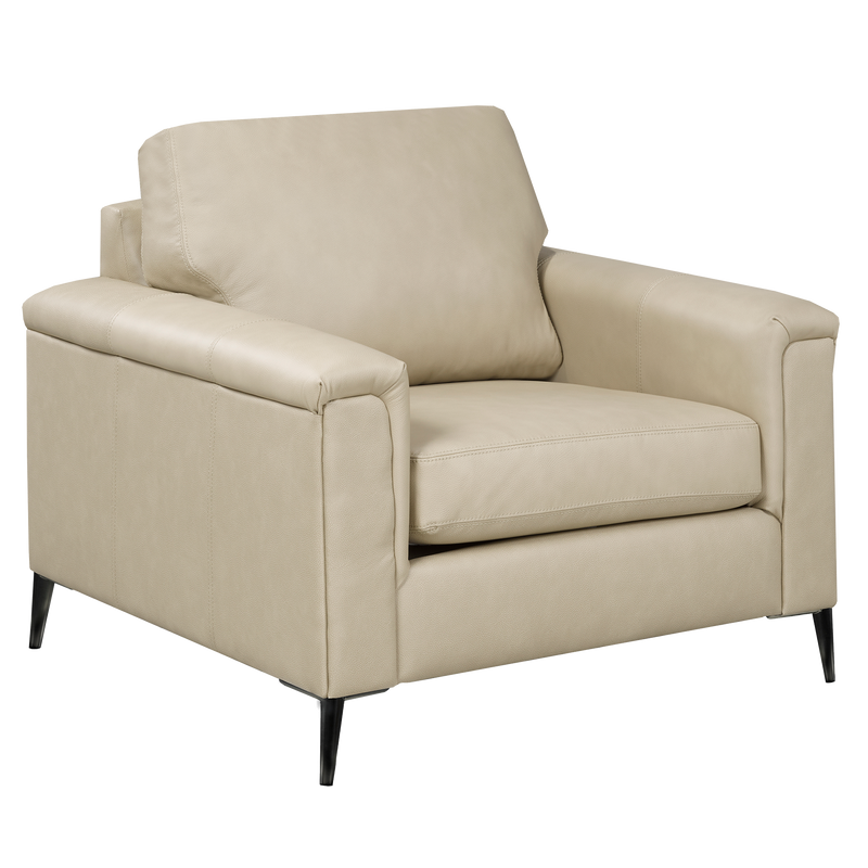 Cambil Leather Sofa, Loveseat and Chair Set