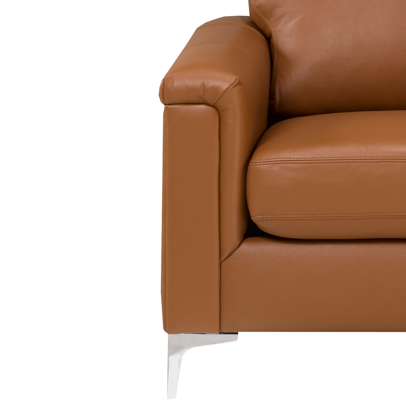 Cambil Leather Sofa and Chair Set