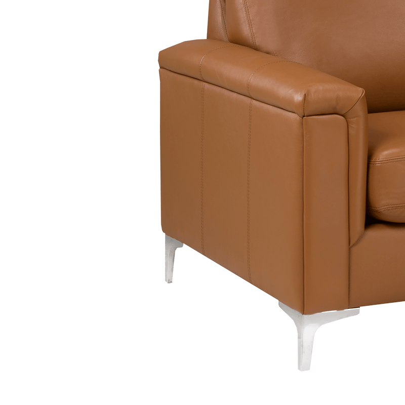 Cambil Leather Loveseat - Coja