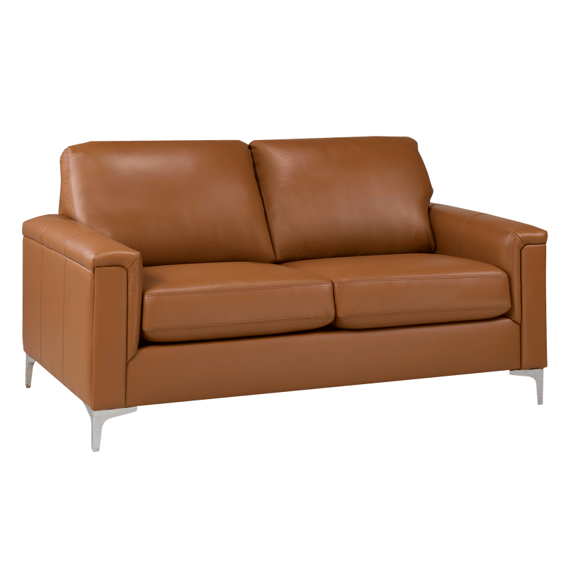 Cambil Leather Loveseat - Coja