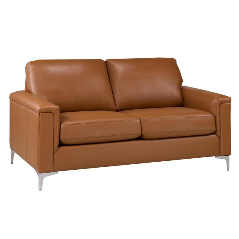 Cambil Leather Sofa and Loveset Set