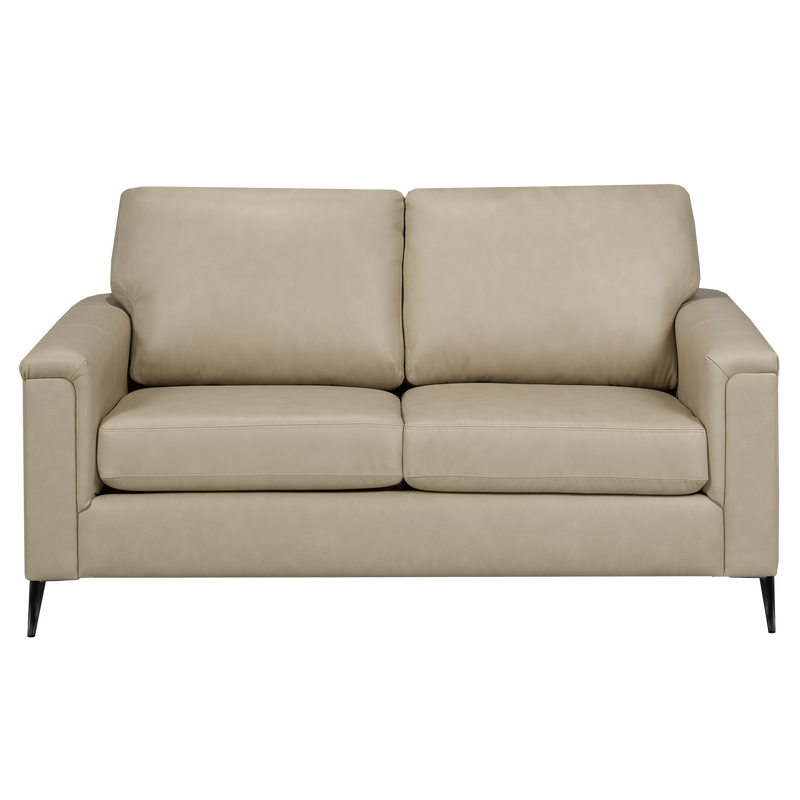 Cambil Leather Sofa and Loveset Set