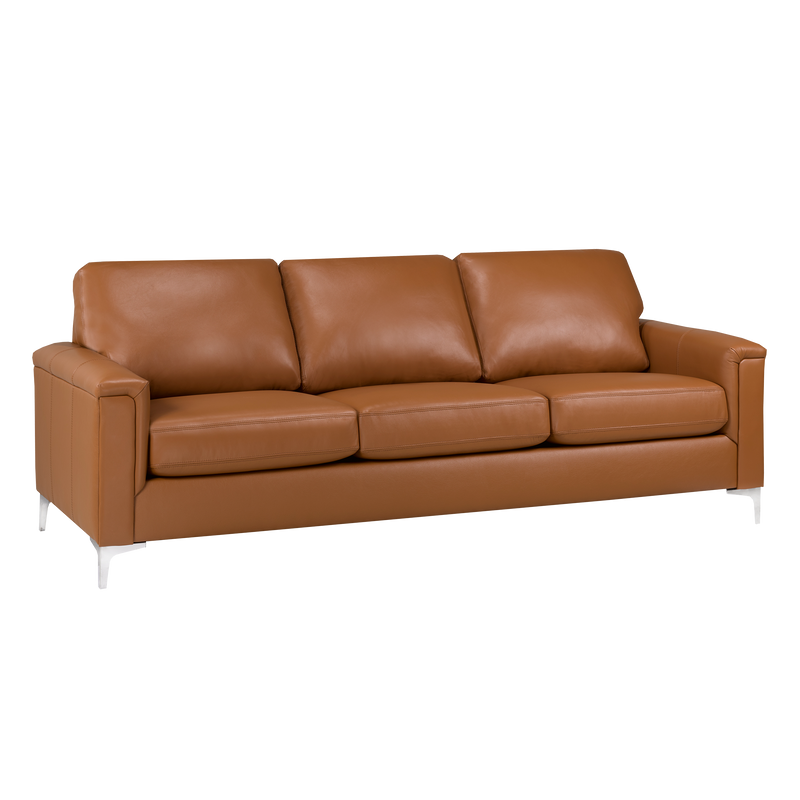 Cambil Leather Sofa, Loveseat and Chair Set