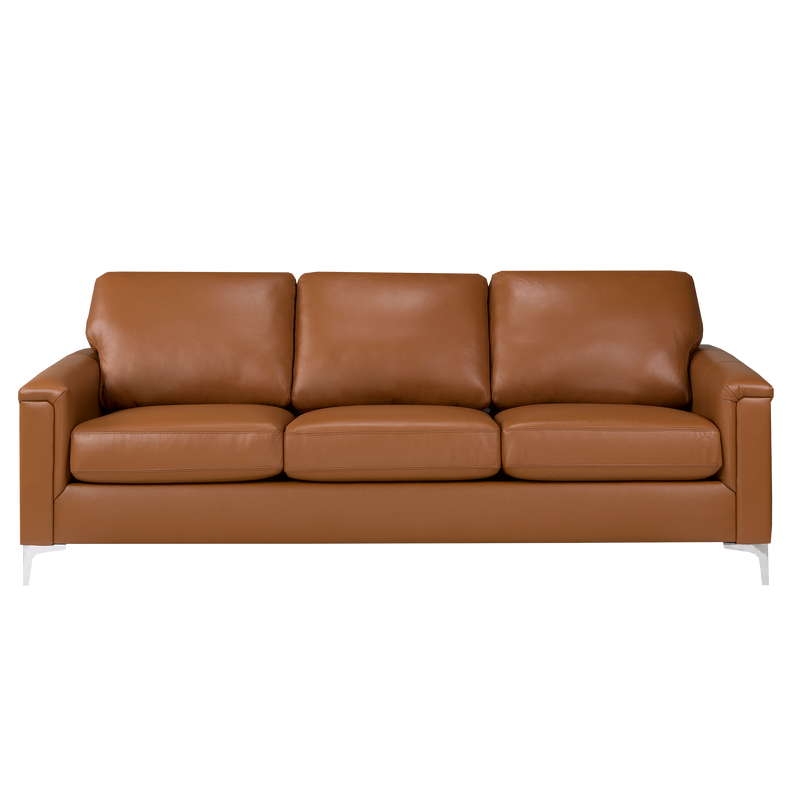 Cambil Leather Sofa, Loveseat and Chair Set