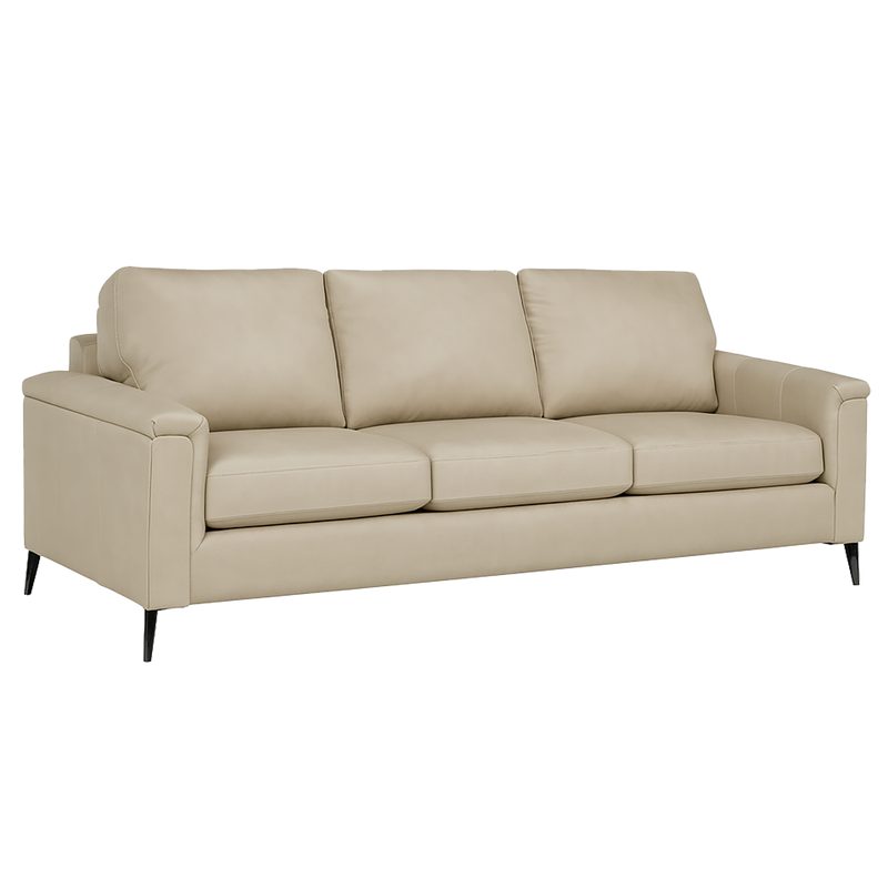 Cambil Leather Sofa, Loveseat and Chair Set