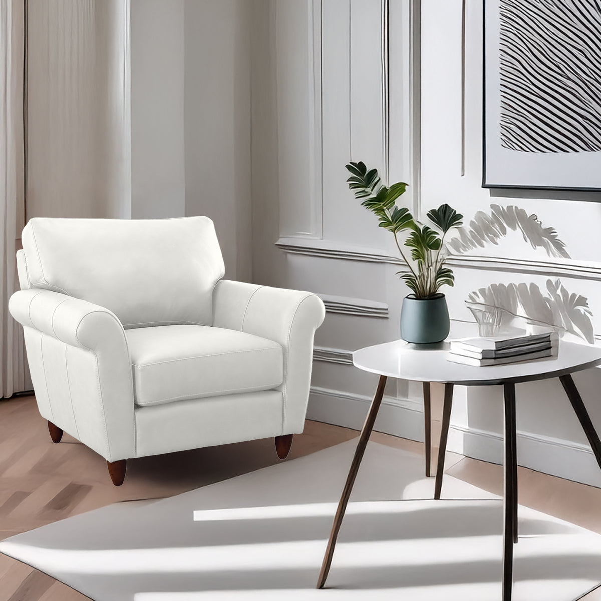 Cherish Leather Chair - Coja