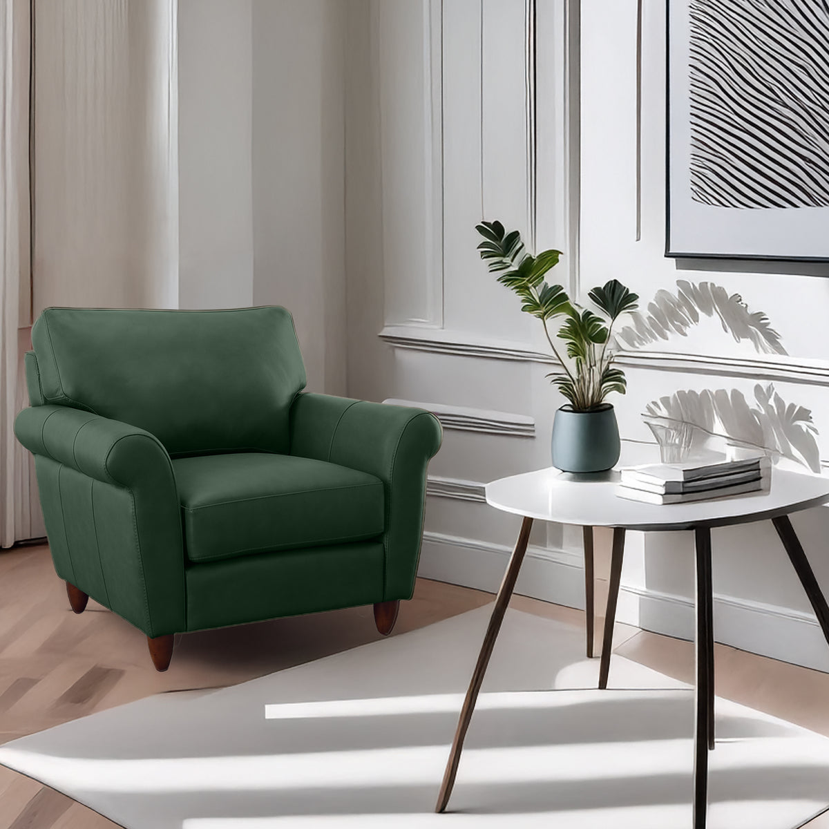 Cherish Leather Chair - Coja