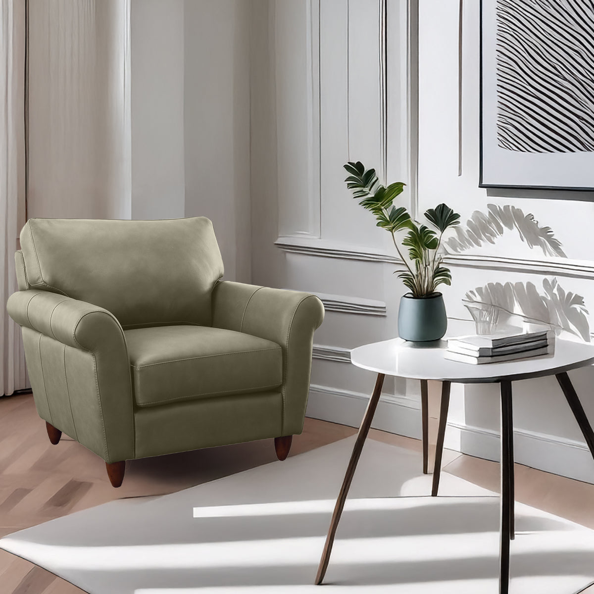 Cherish Leather Chair - Coja