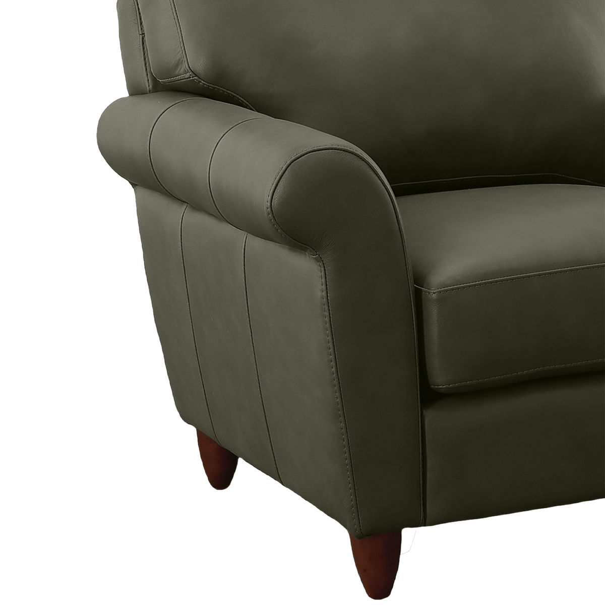 Cherish Leather Chofa Sectional Right Facing - Coja