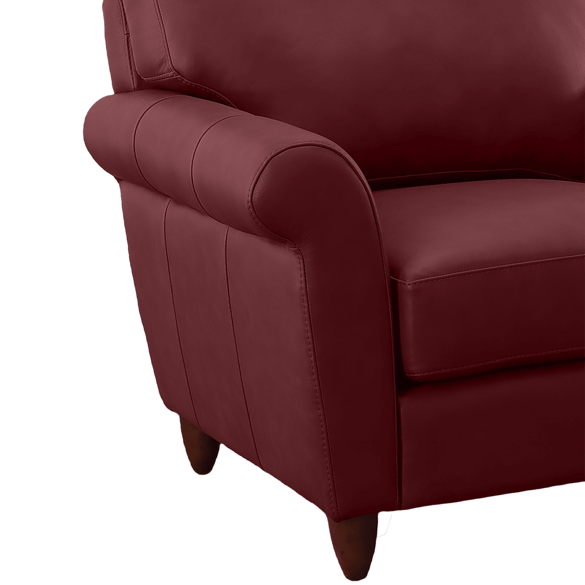 Cherish Leather Chofa Sectional Right Facing - Coja