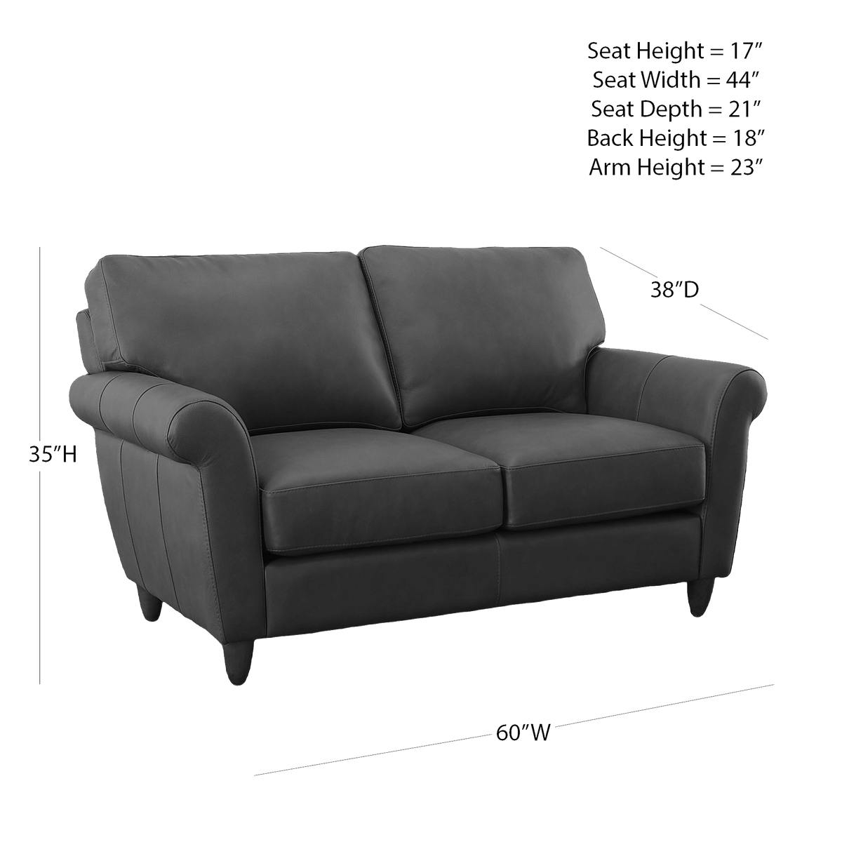 Cherish Leather Sofa & Loveseat Set - Coja