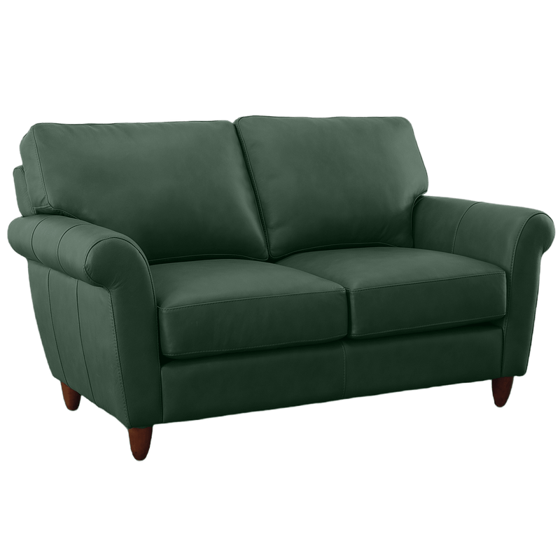 Cherish Leather Loveseat - Coja