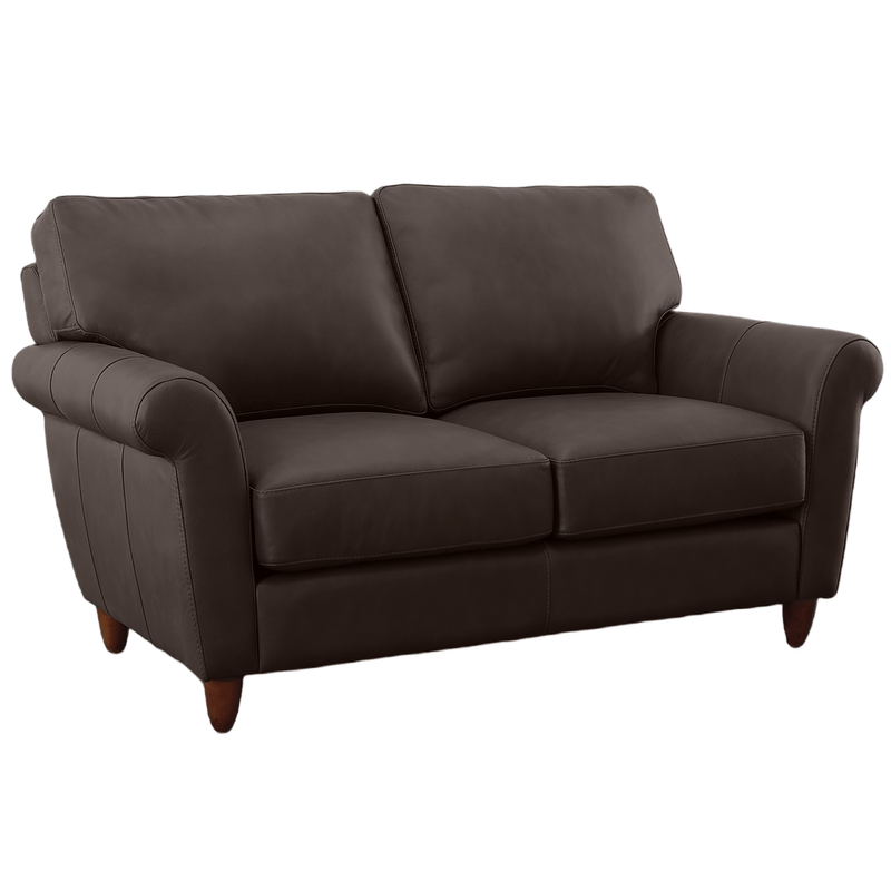 Cherish Leather Loveseat - Coja