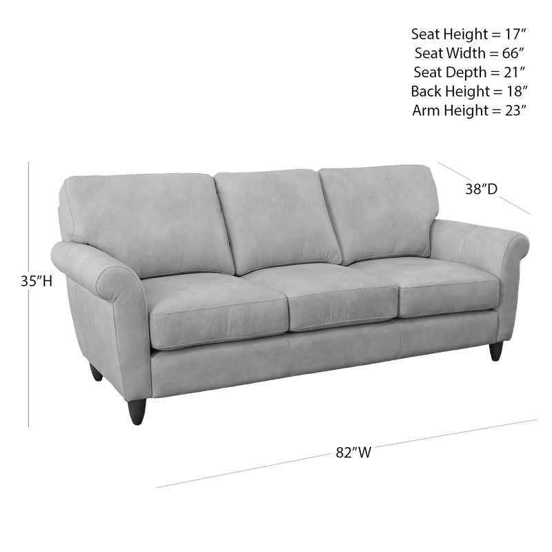 Cherish Leather Sofa - Coja