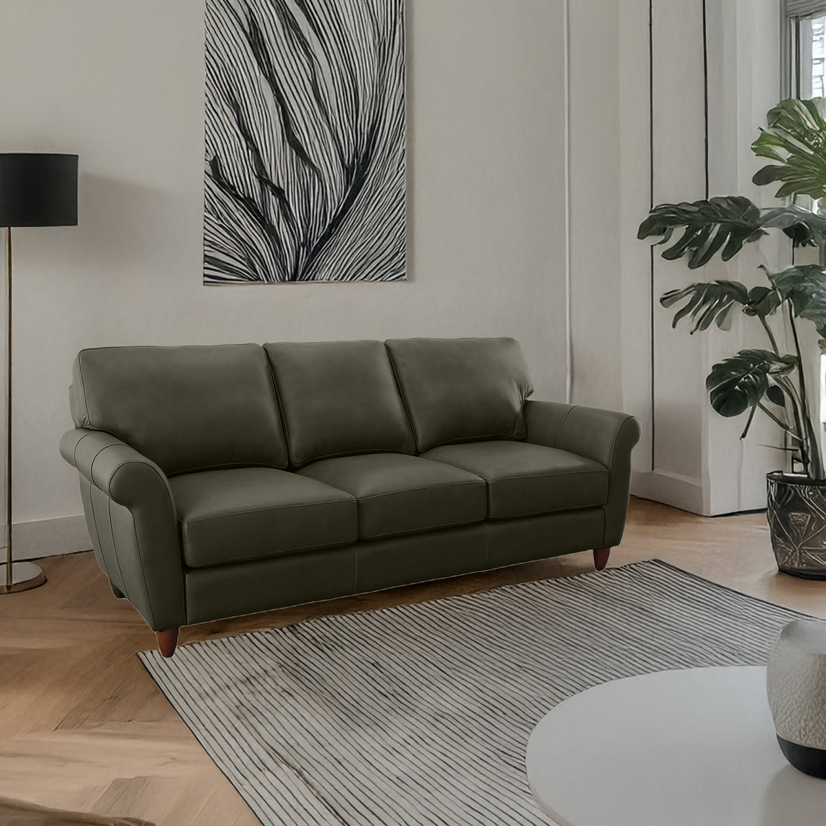 Cherish Leather Sofa - Coja