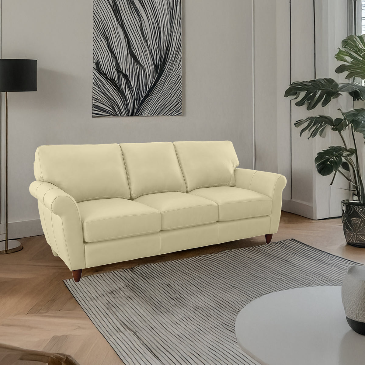 Cherish Leather Sofa - Coja