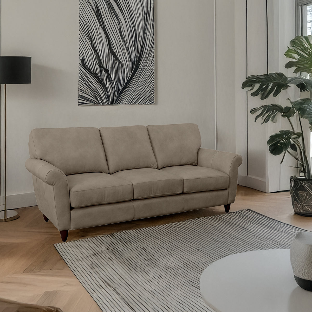 Cherish Leather Sofa - Coja