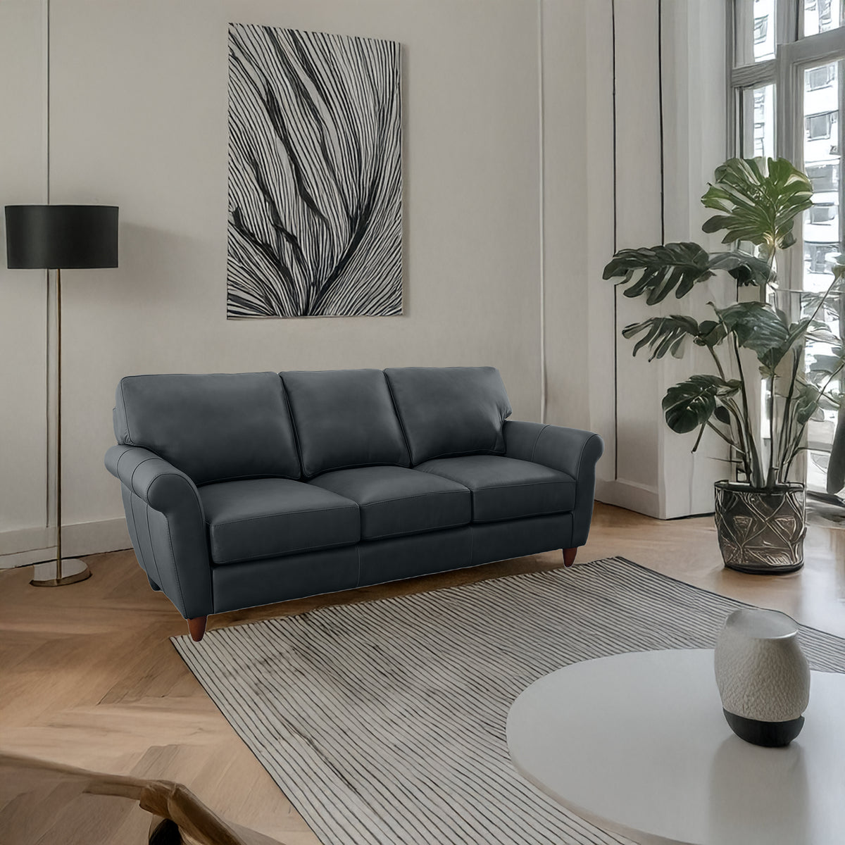 Cherish Leather Sofa - Coja