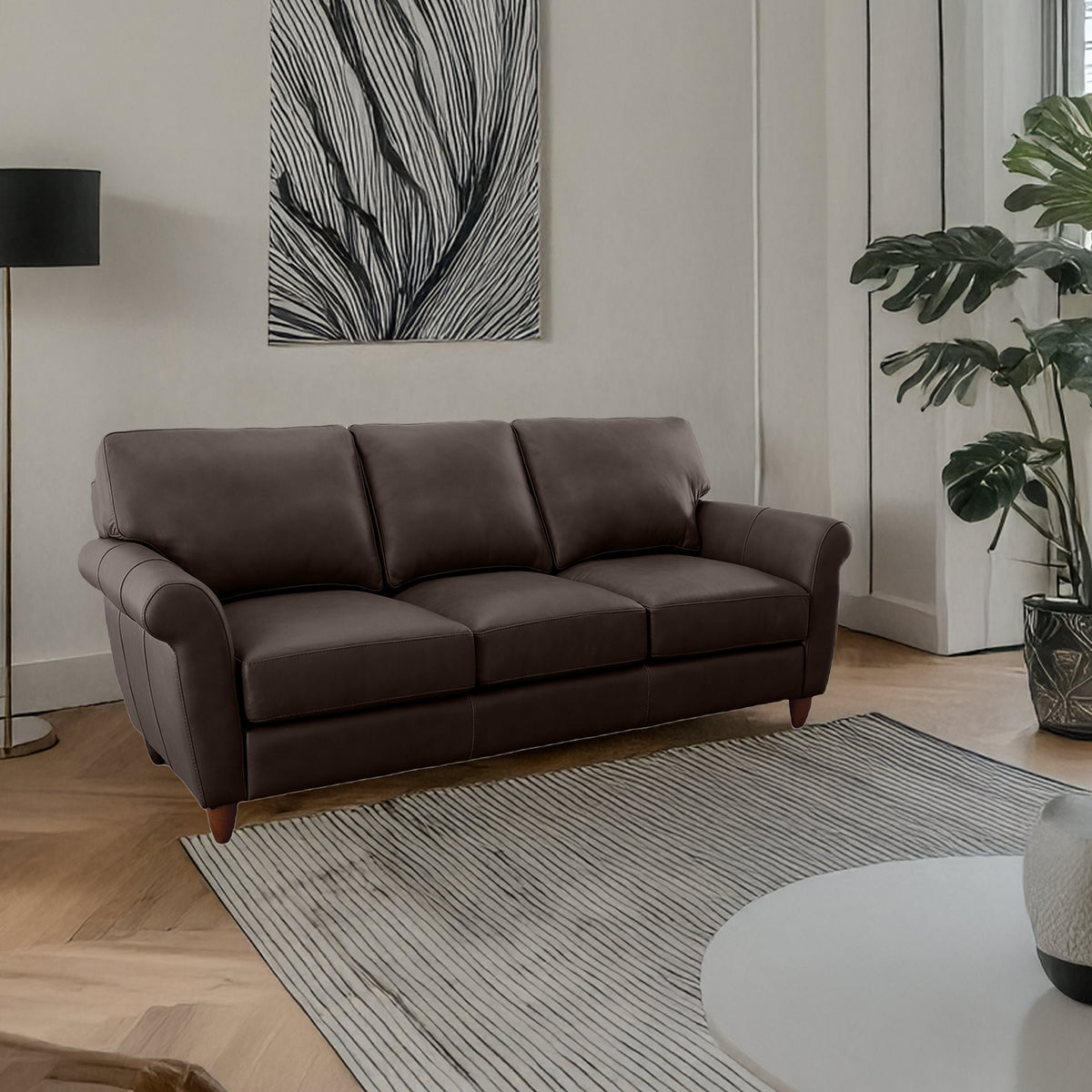 Cherish Leather Sofa - Coja