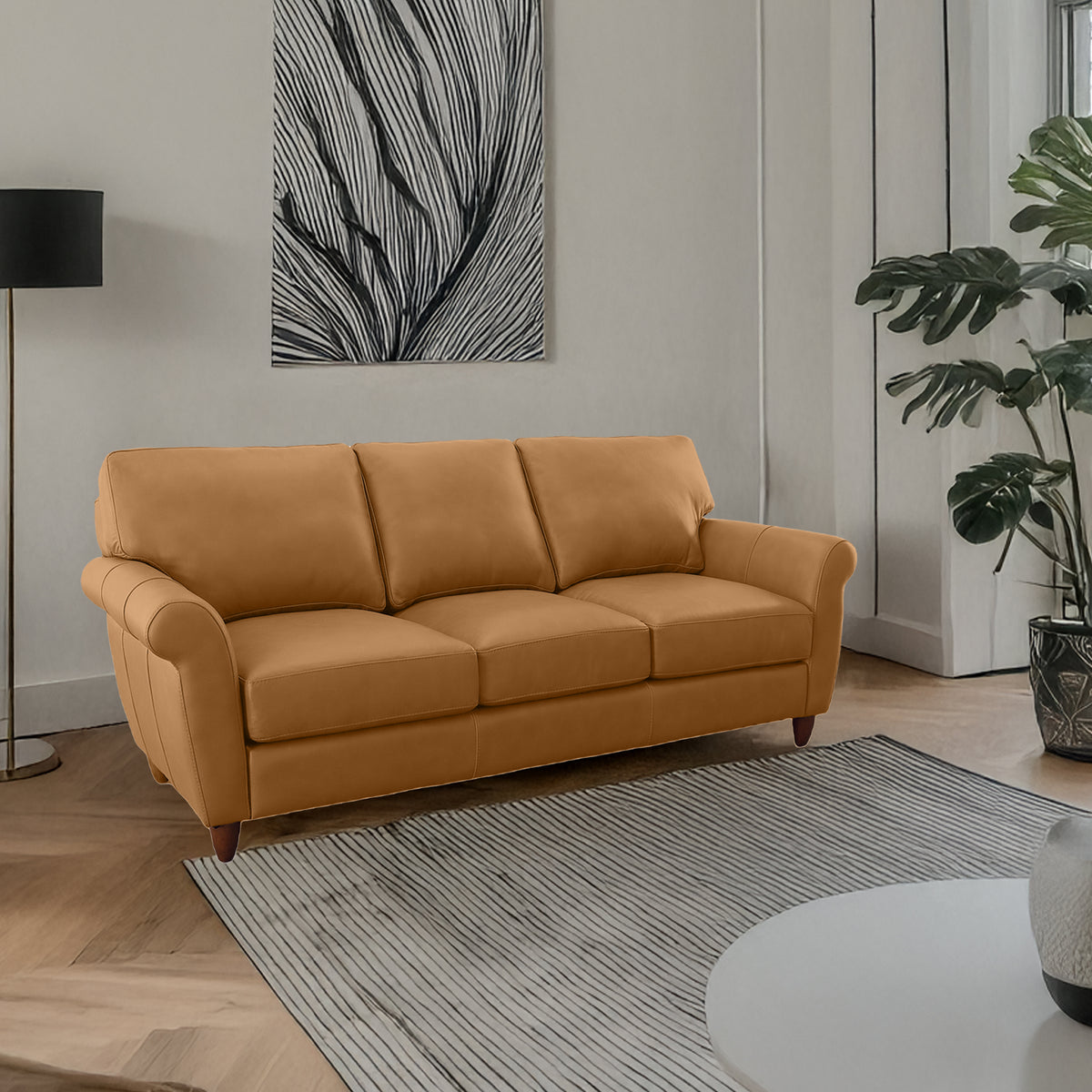 Cherish Leather Sofa - Coja