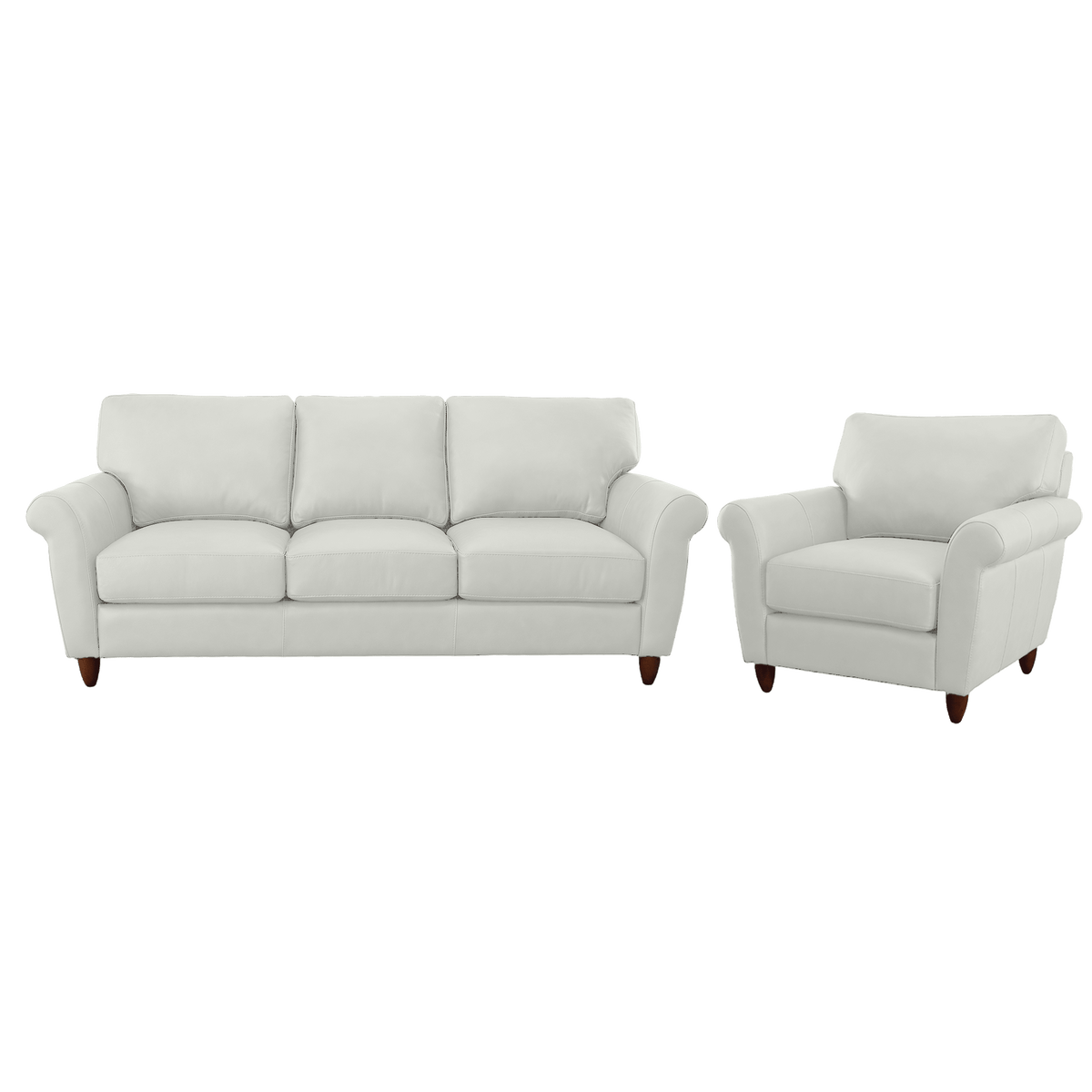 Cherish Leather Sofa & Chair Set - Coja