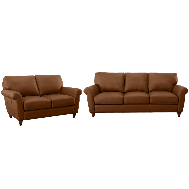 Cherish Leather Sofa & Loveseat Set - Coja