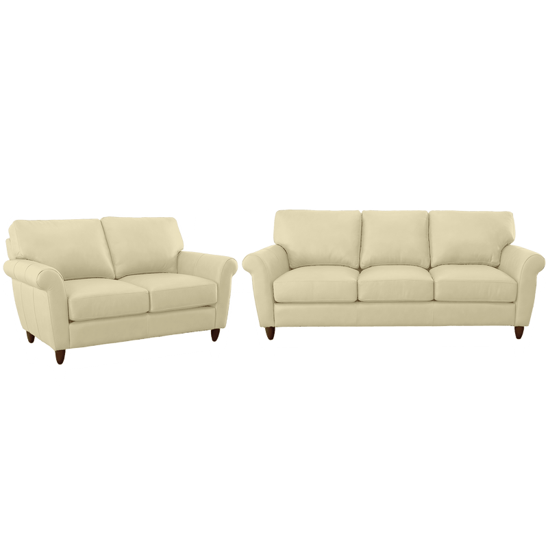 Cherish Leather Sofa & Loveseat Set - Coja