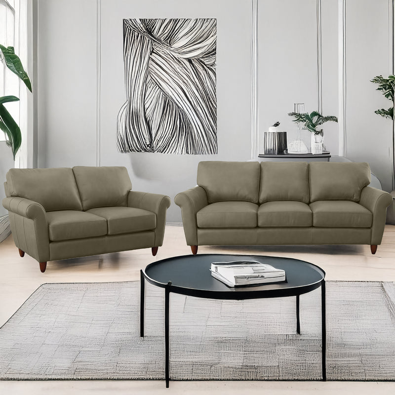 Cherish Leather Sofa & Loveseat Set - Coja