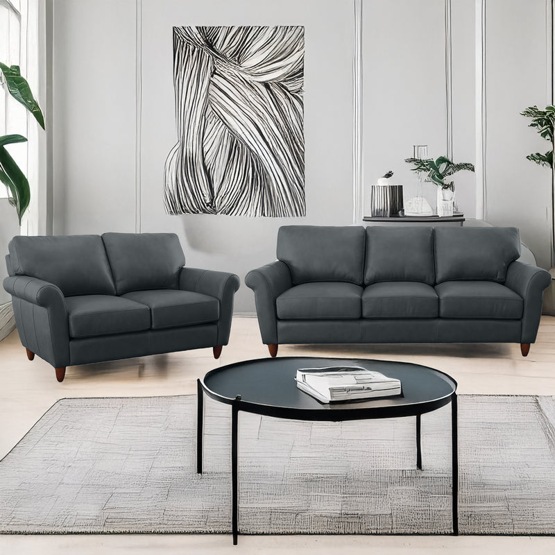 Cherish Leather Sofa & Loveseat Set - Coja