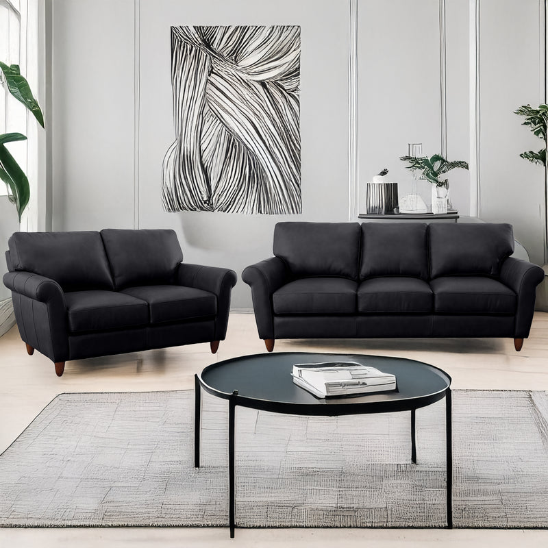 Cherish Leather Sofa & Loveseat Set - Coja