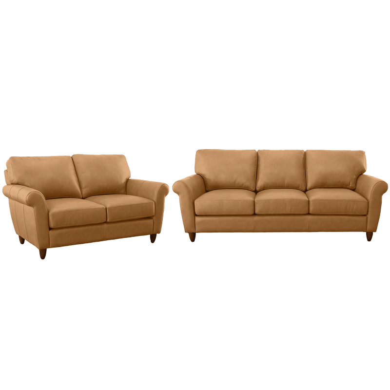 Cherish Leather Sofa & Loveseat Set - Coja