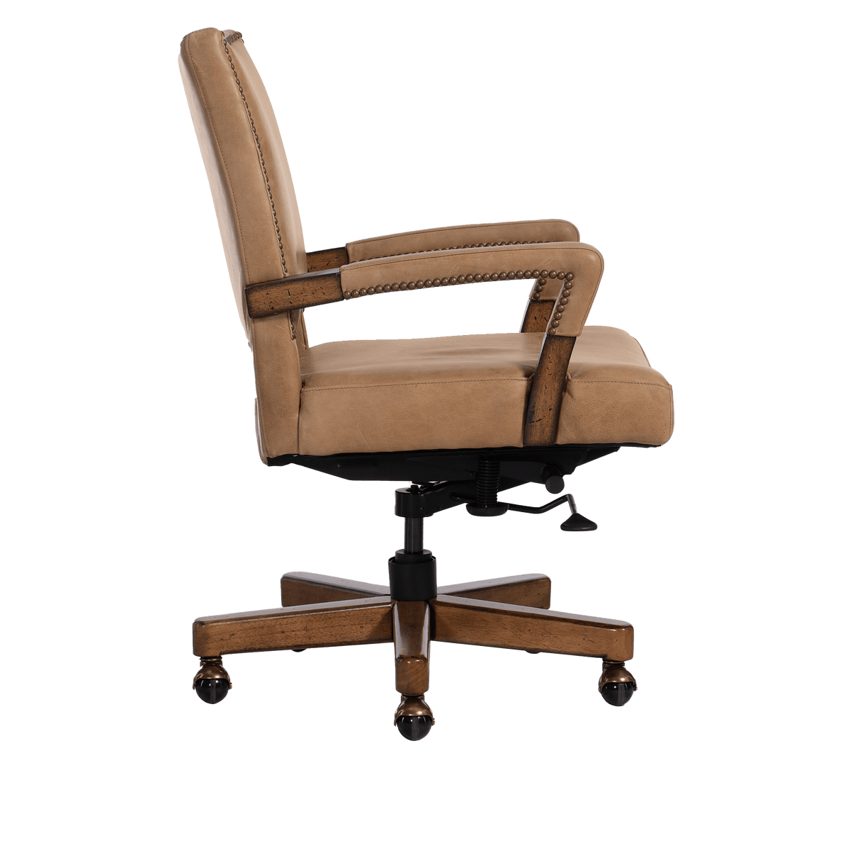 Cammryn Leather Office Chair, Brown - Coja