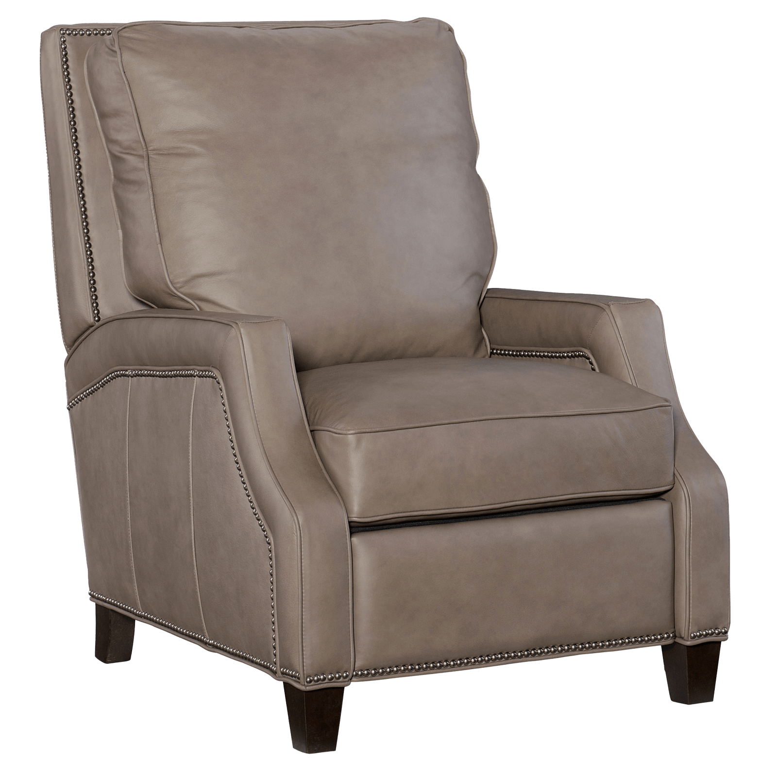 Caycie Recliner, Leather, Beige - Coja