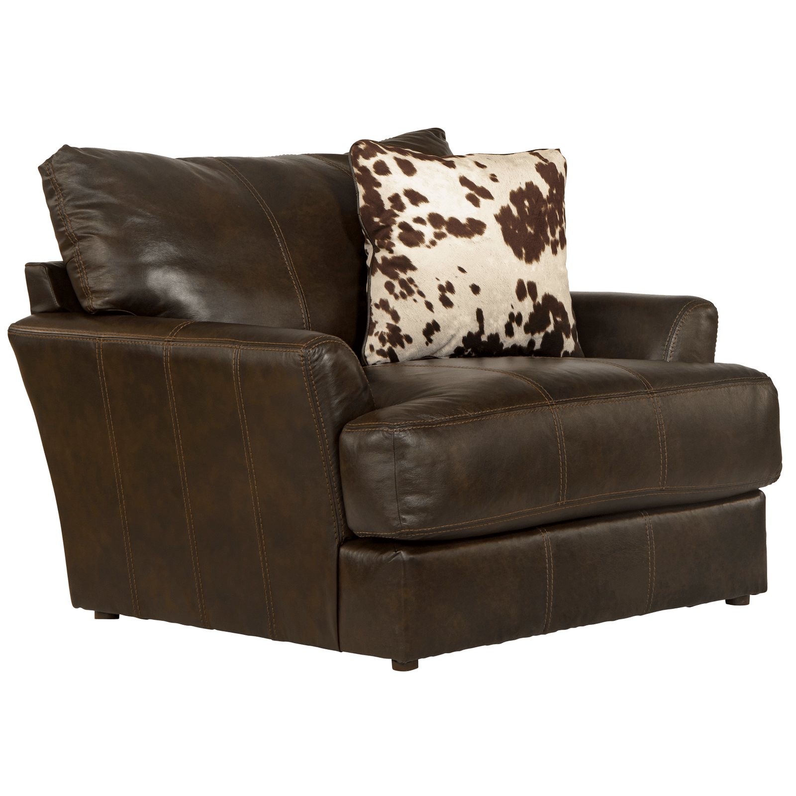 Cobbs Leather Chair, Dark Brown