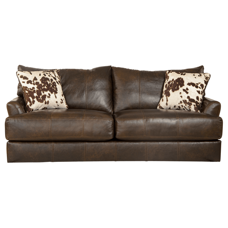 Cobbs Leather Sofa, Dark Brown - Coja
