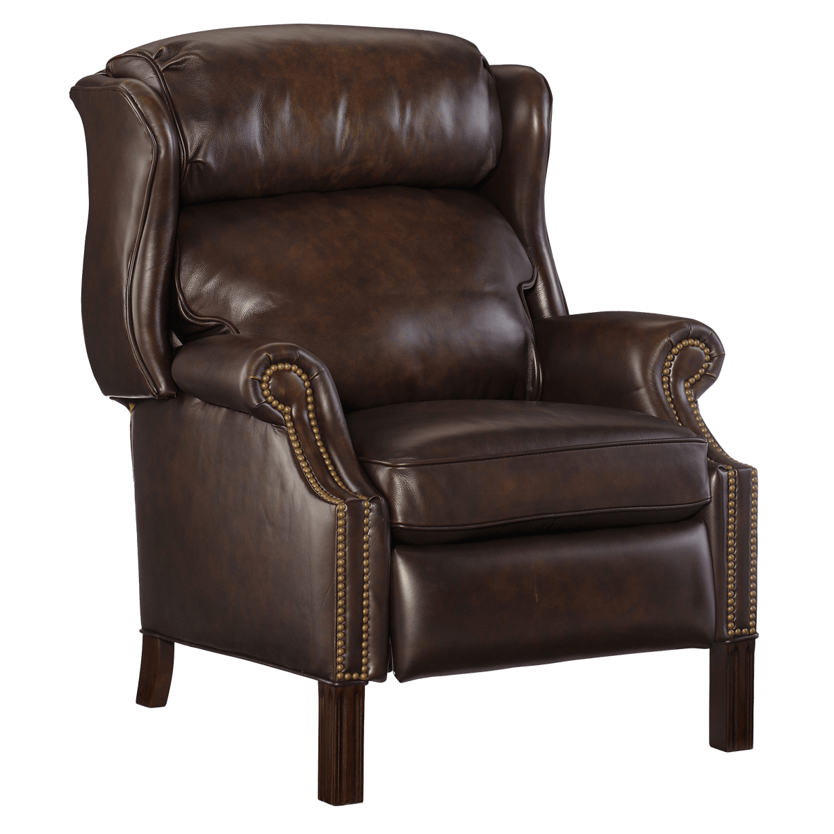 Correne Recliner Chair, Leather, Brown - Coja