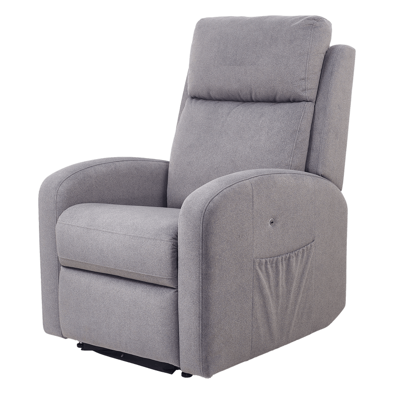 Deats Power Headrest and Lumbar Wellness Recliner, Fabric - Coja