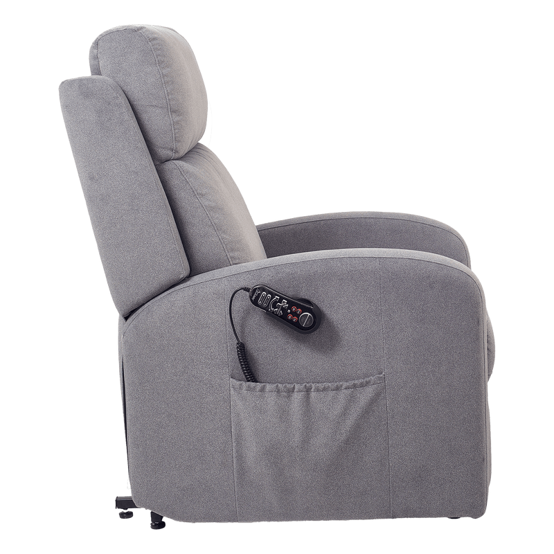 Deats Power Headrest and Lumbar Wellness Recliner, Fabric - Coja