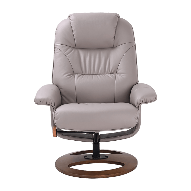 Delord Swivel Recliner with Matching Ottoman - Coja