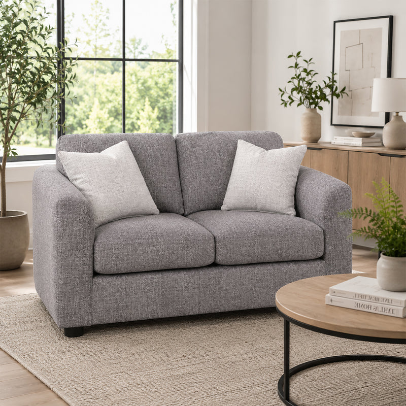 Driftmoor Fabric Loveseat with Accent Cushions